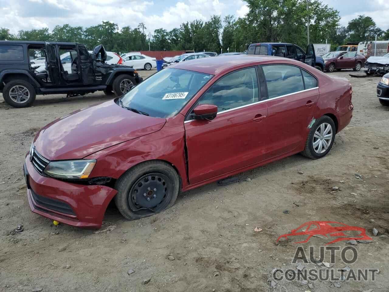 VOLKSWAGEN JETTA 2017 - 3VW2B7AJ4HM336582