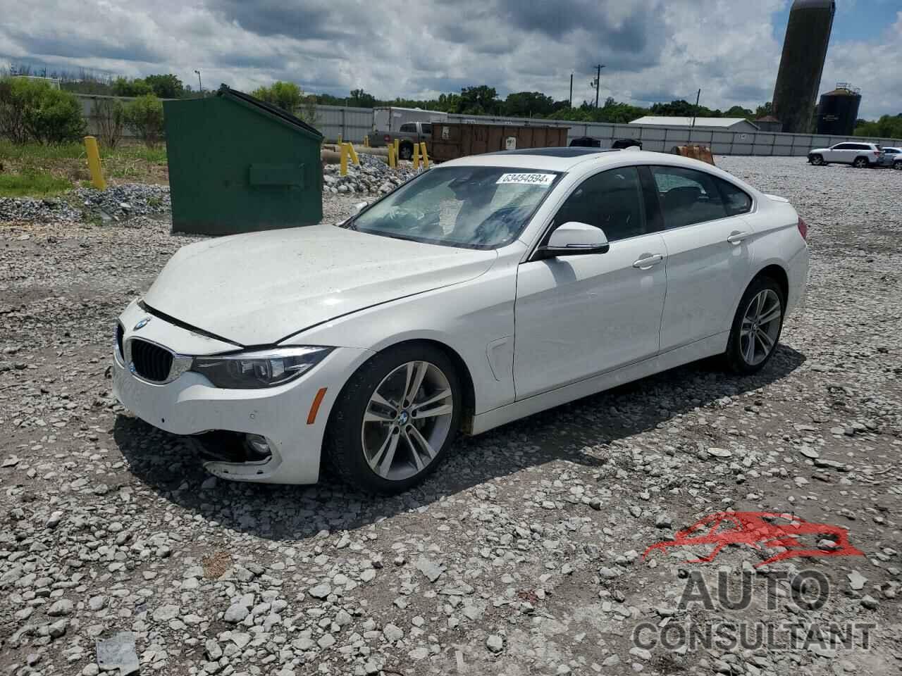 BMW 4 SERIES 2019 - WBA4J5C55KBM66644