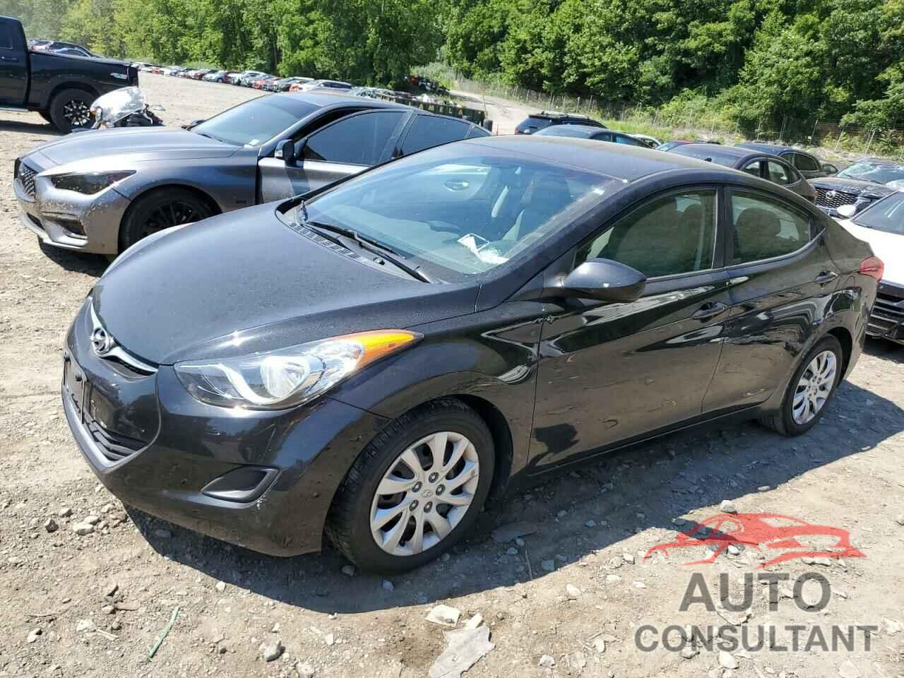 HYUNDAI ELANTRA 2012 - 5NPDH4AEXCH126658