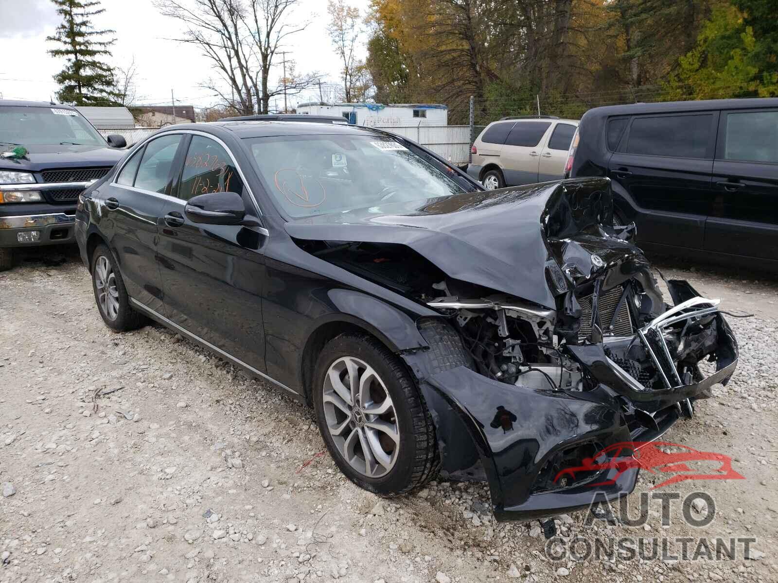 MERCEDES-BENZ C-CLASS 2018 - WDDWF4KB1JR326794