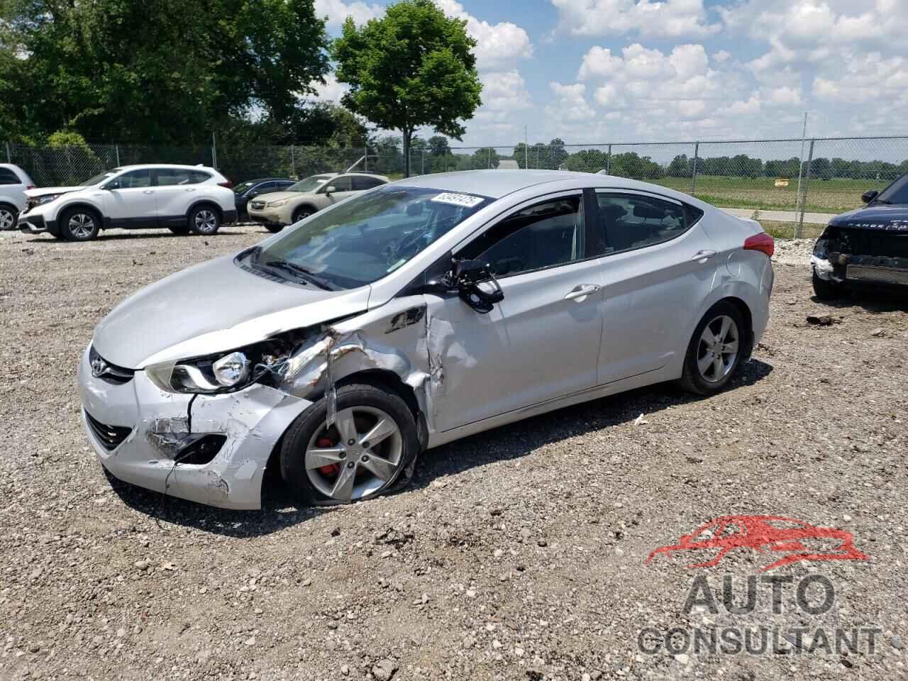 HYUNDAI ELANTRA 2013 - KMHDH4AE3DU870296