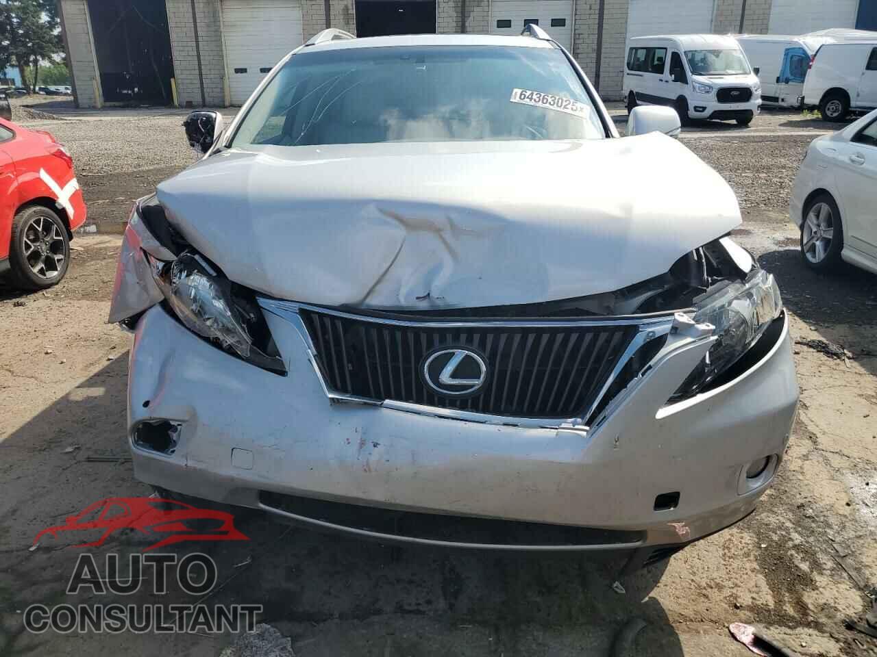 LEXUS RX350 2012 - 2T2BK1BA6CC152899