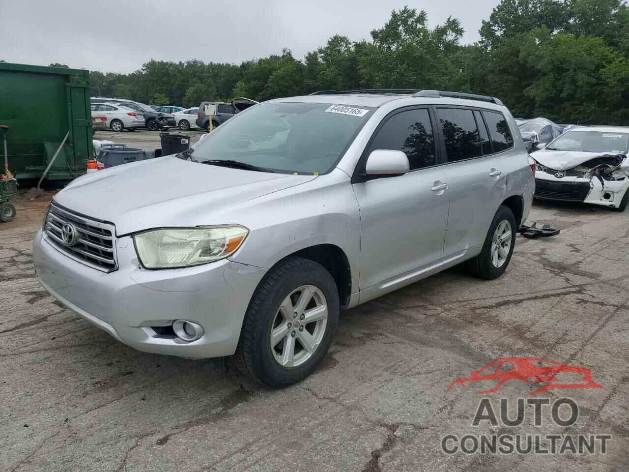 TOYOTA HIGHLANDER 2010 - 5TDJK3EH8AS034460