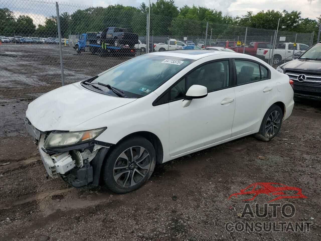 HONDA CIVIC 2013 - 19XFB2F84DE294576