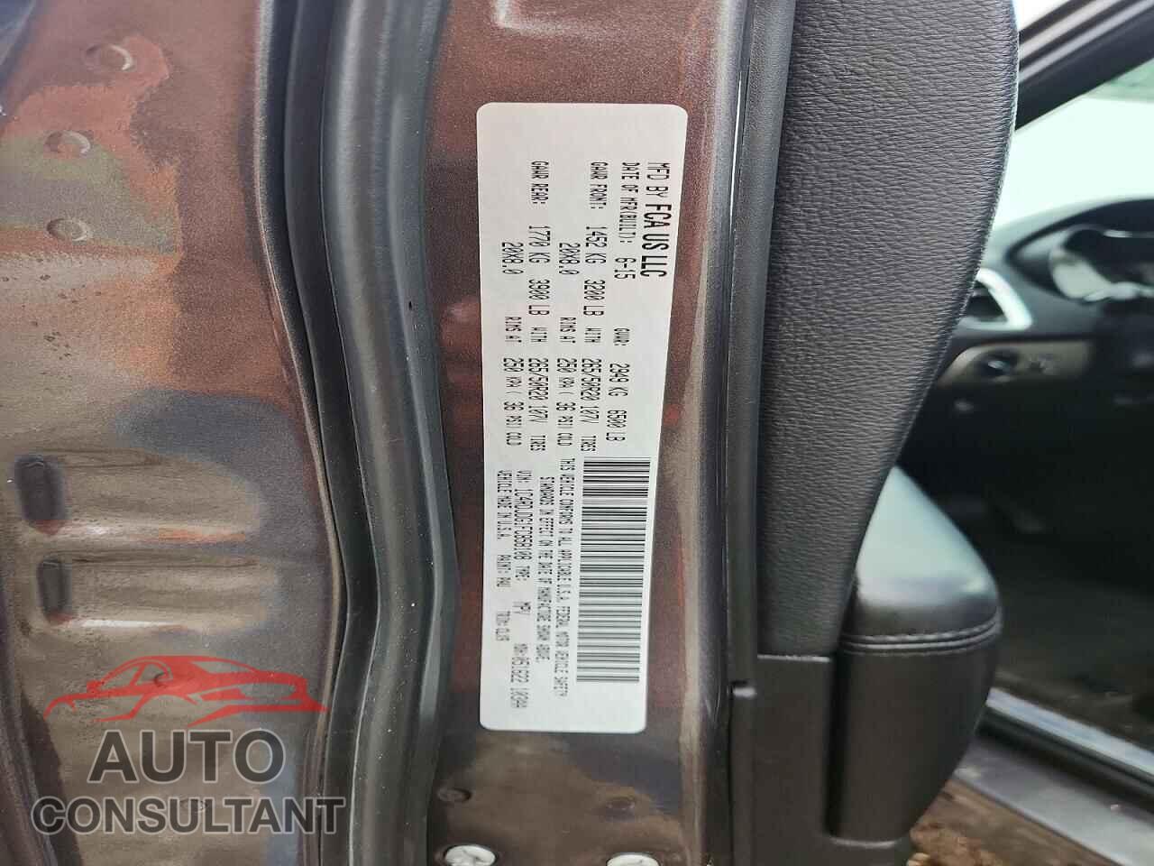 DODGE DURANGO 2015 - 1C4RDJDG1FC858108