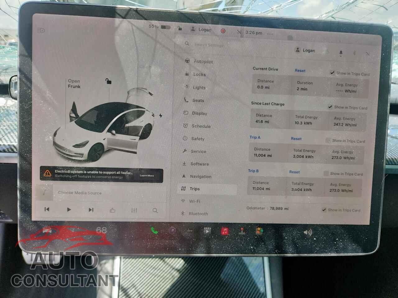TESLA MODEL 3 2019 - 5YJ3E1EB2KF408339