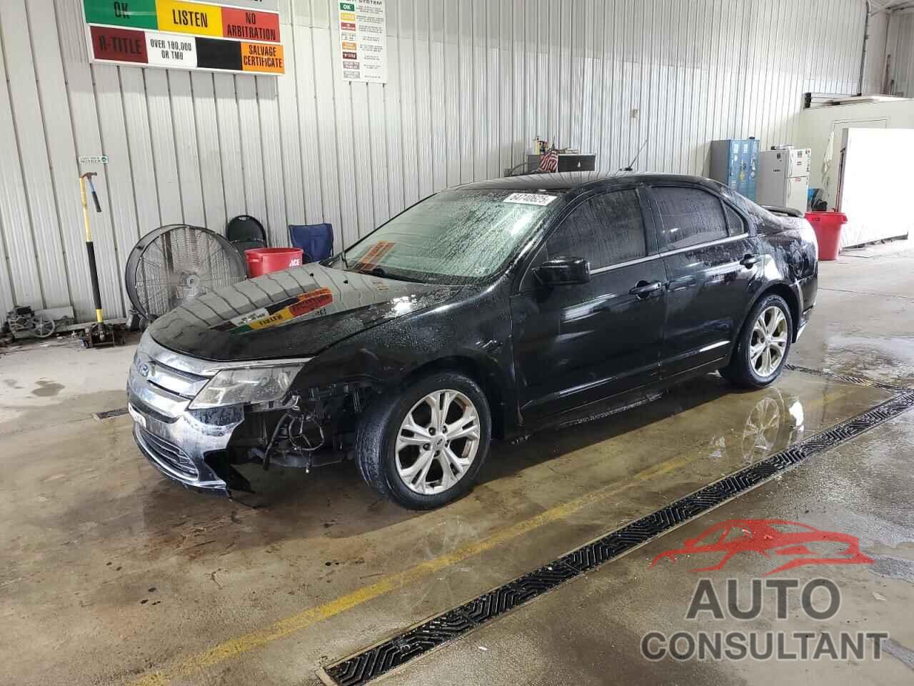 FORD FUSION 2012 - 3FAHP0HA6CR164522