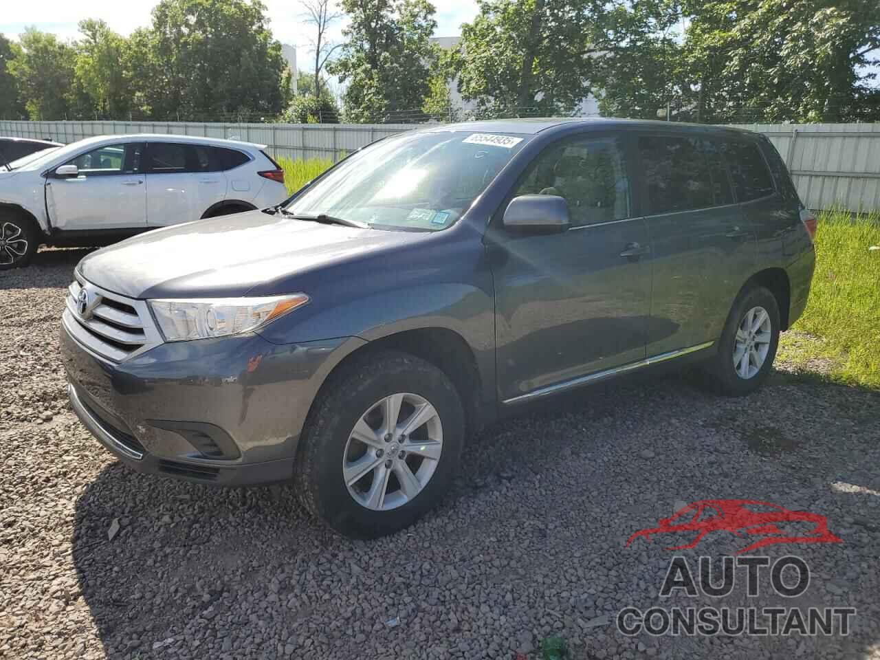 TOYOTA HIGHLANDER 2013 - 5TDBK3EH3DS264934