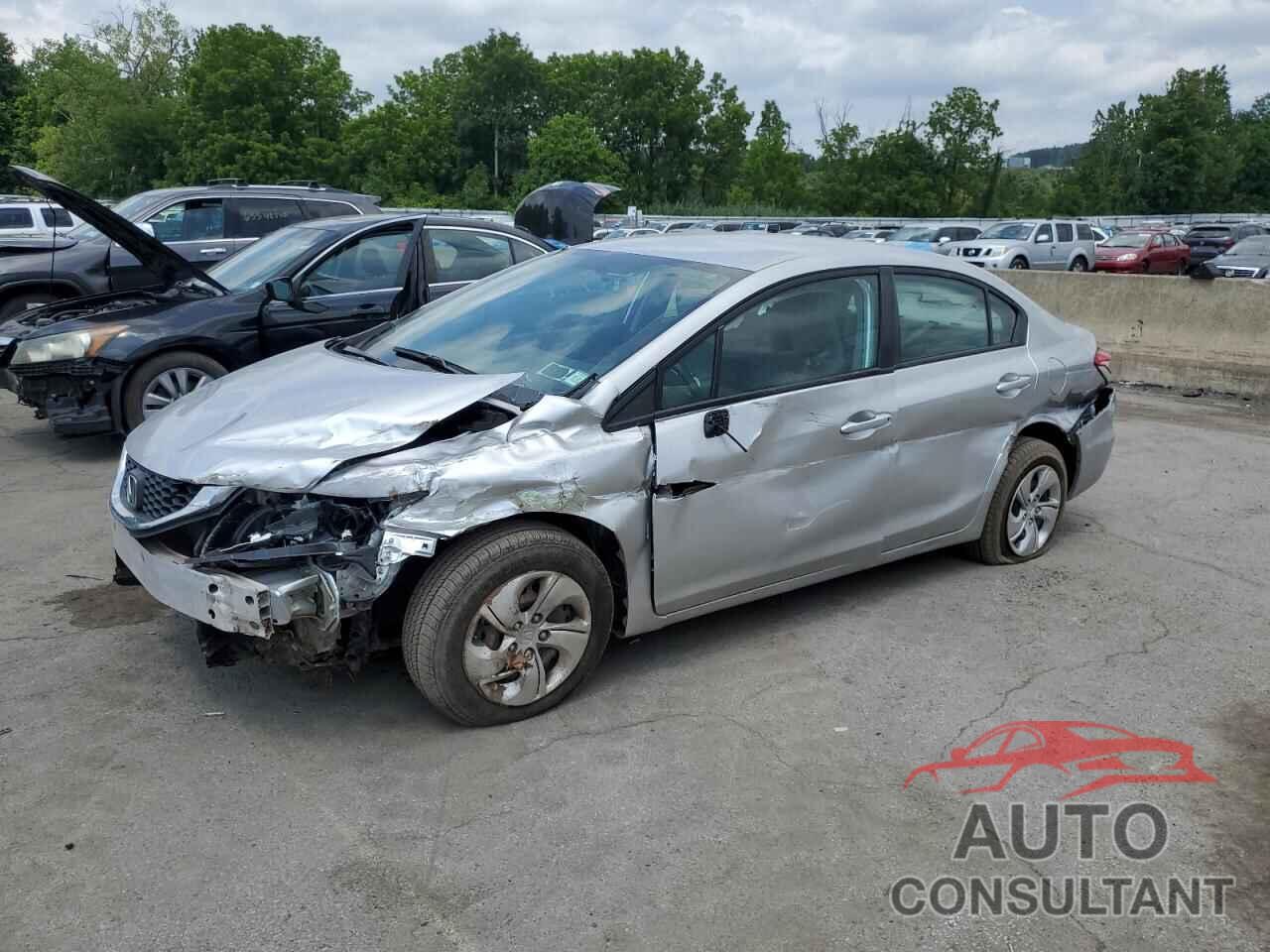 HONDA CIVIC 2013 - 19XFB2F58DE252479