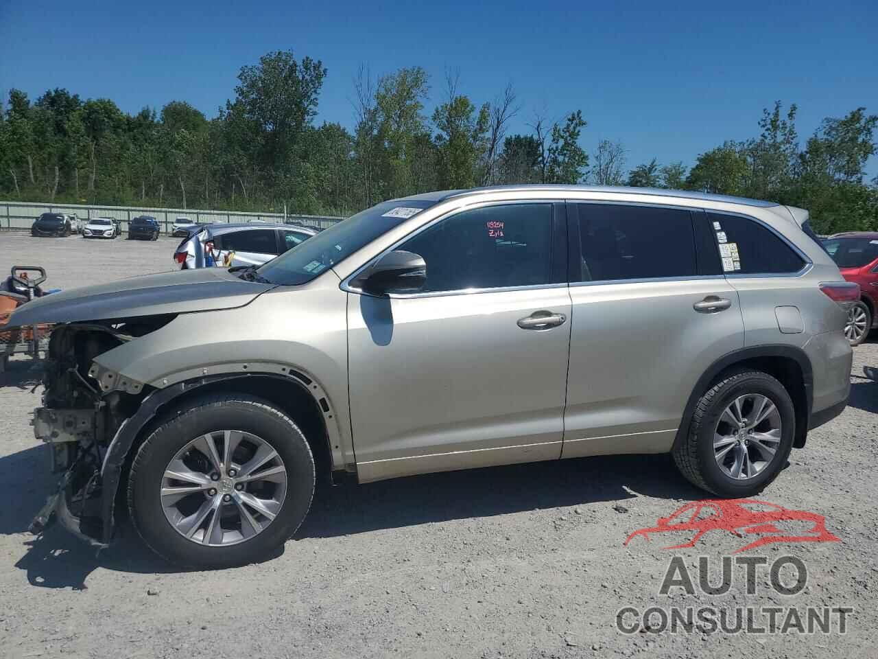 TOYOTA HIGHLANDER 2015 - 5TDJKRFH6FS172961