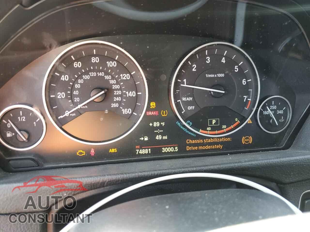 BMW 3 SERIES 2014 - WBA3C1C52EK116830