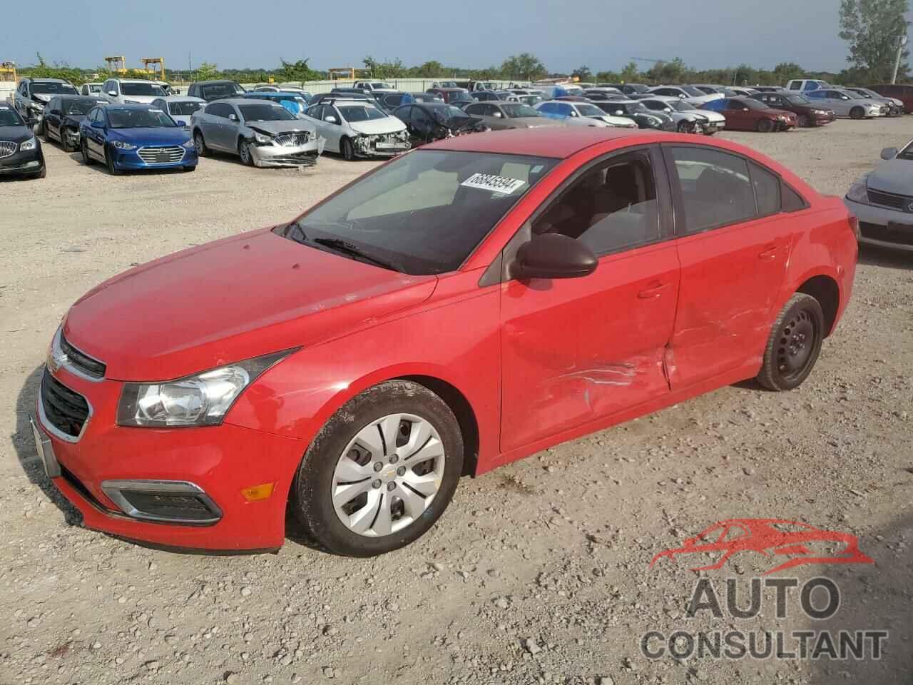 CHEVROLET CRUZE 2016 - 1G1PC5SH1G7135536