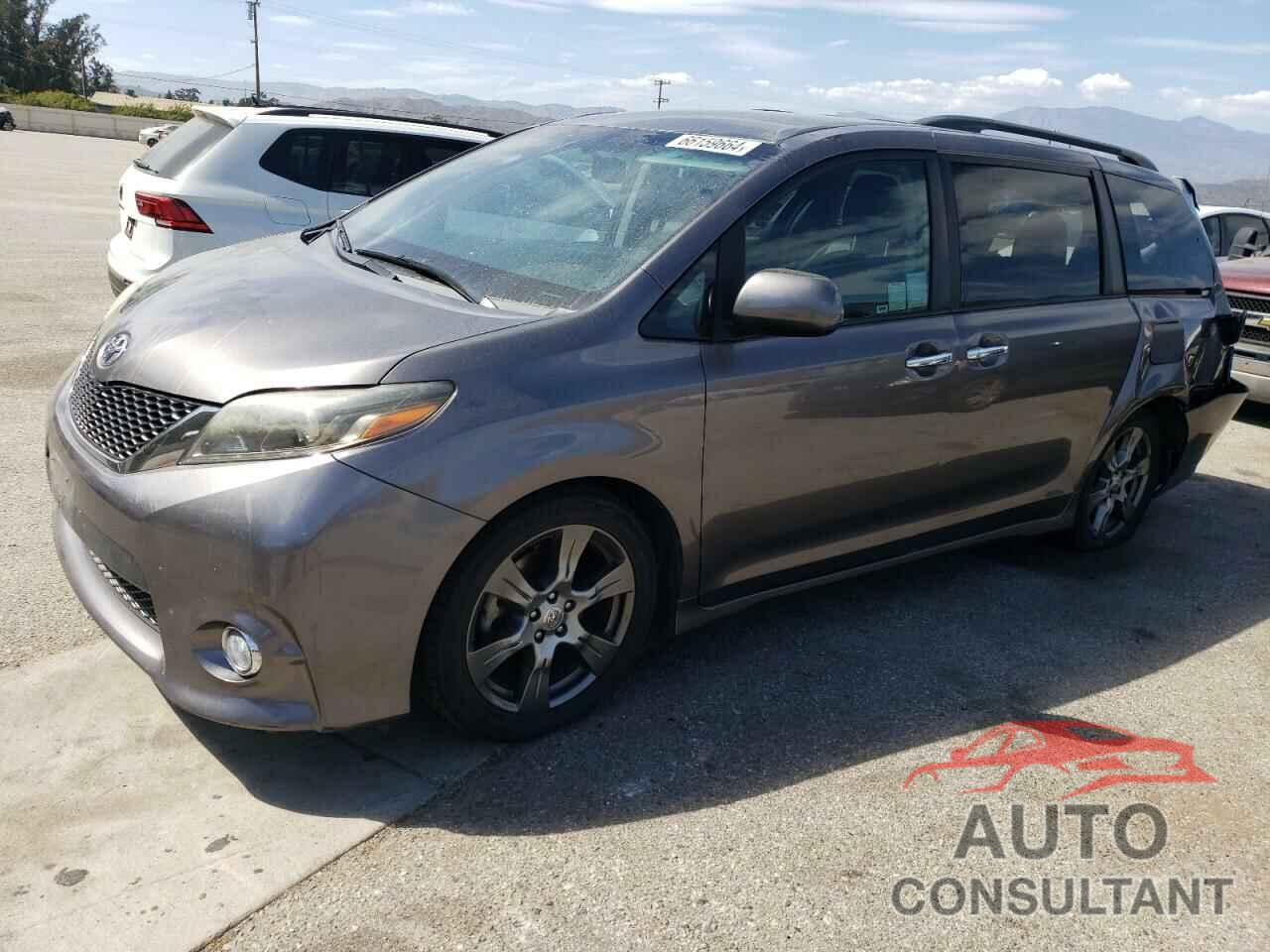 TOYOTA SIENNA 2017 - 5TDXZ3DC9HS792121