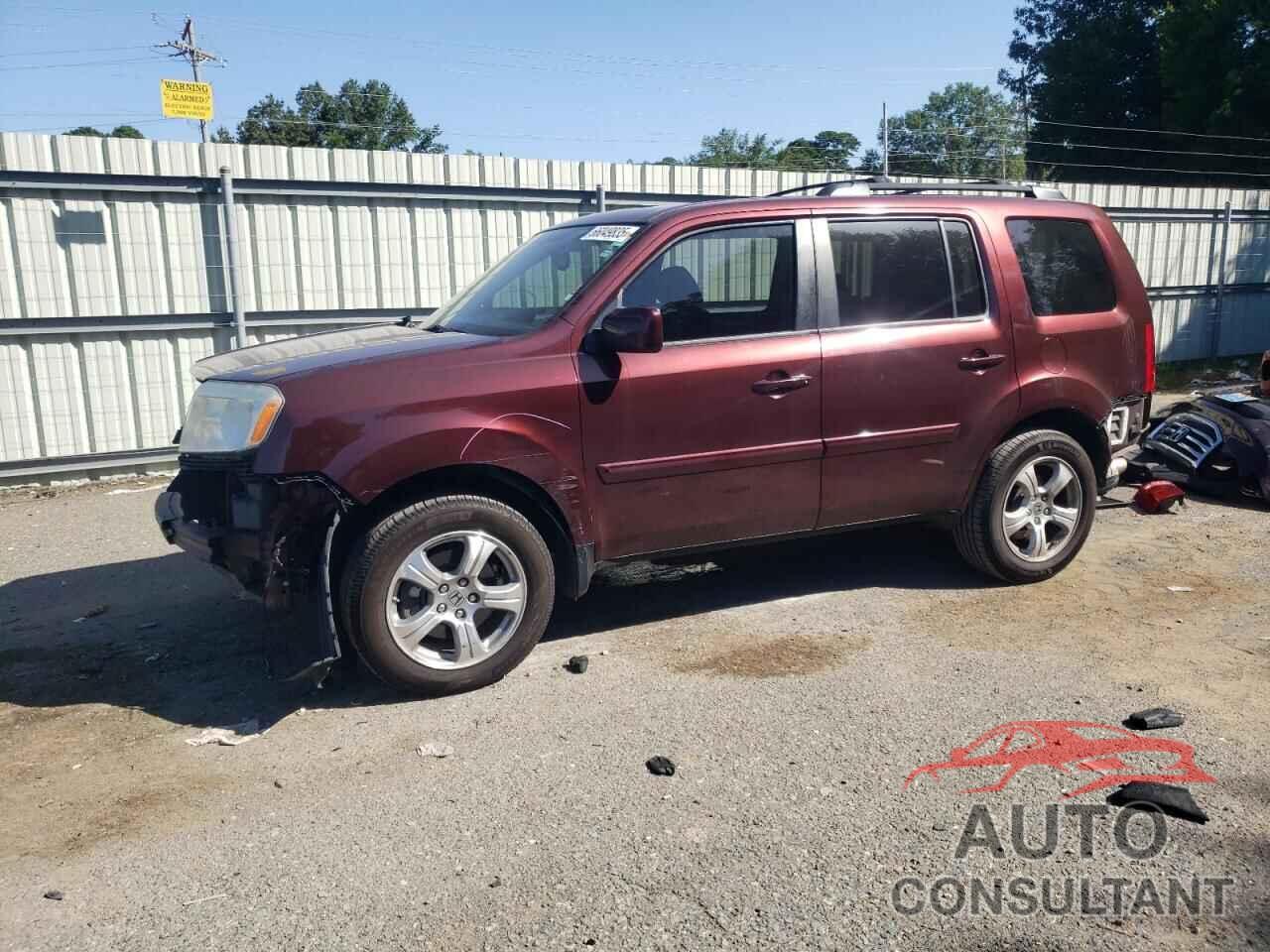 HONDA PILOT 2013 - 5FNYF4H50DB008437