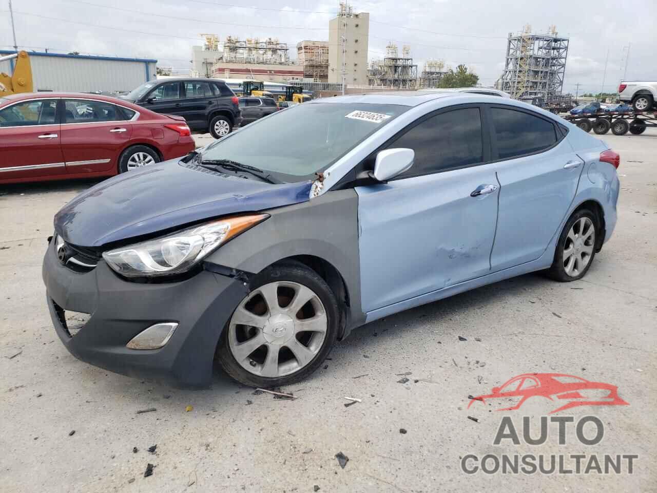 HYUNDAI ELANTRA 2013 - KMHDH4AE7DU660252