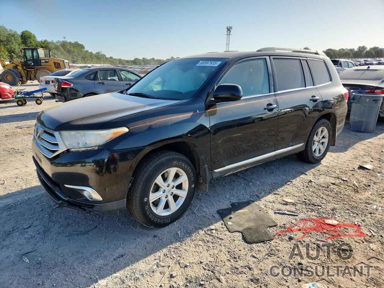 TOYOTA HIGHLANDER 2012 - 5TDZK3EH8CS050311