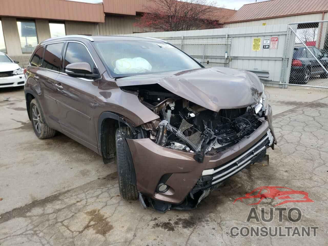 TOYOTA HIGHLANDER 2017 - 5TDJZRFHXHS433426
