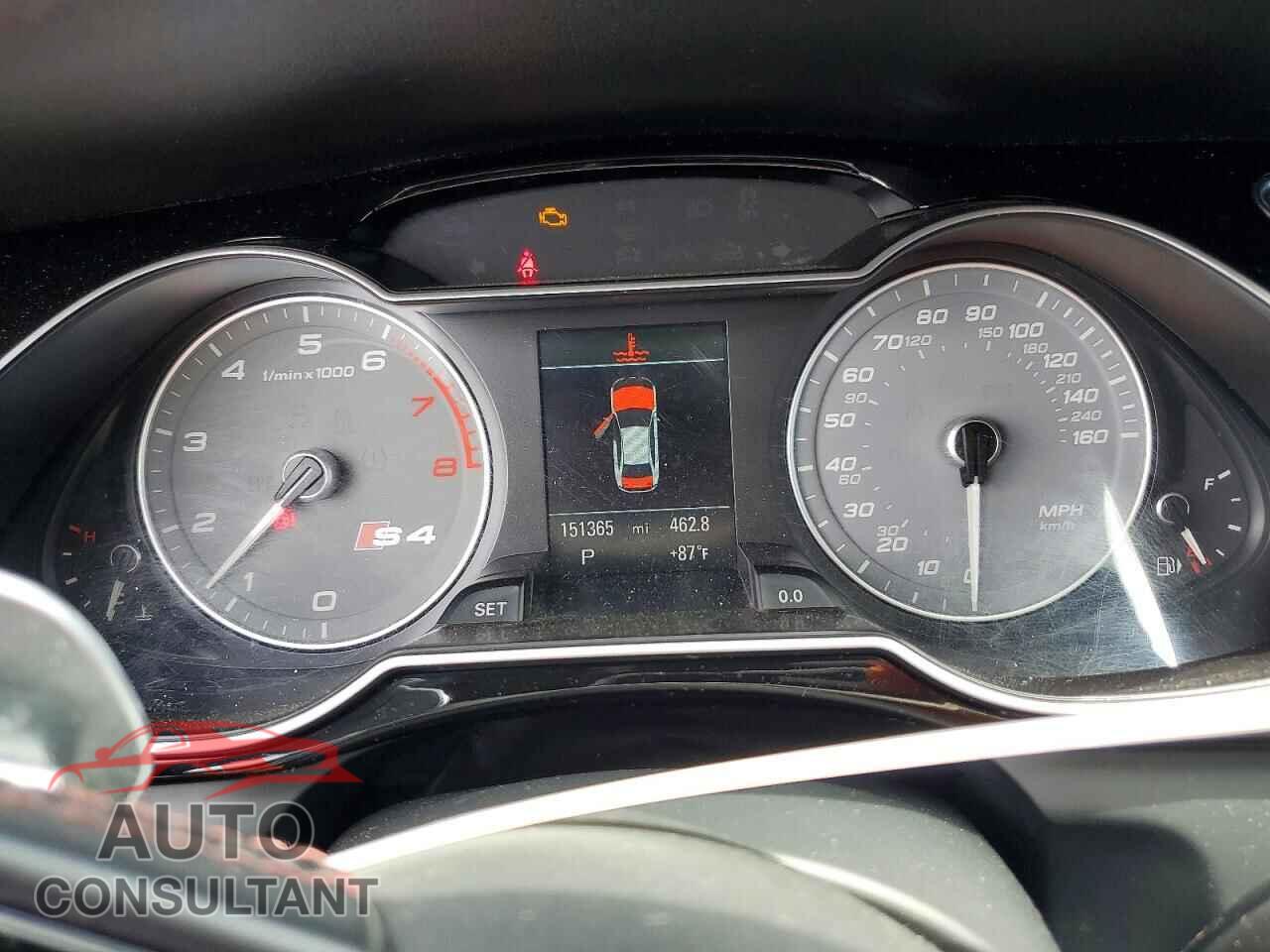 AUDI S4/RS4 2013 - WAUBGAFL3DA188134