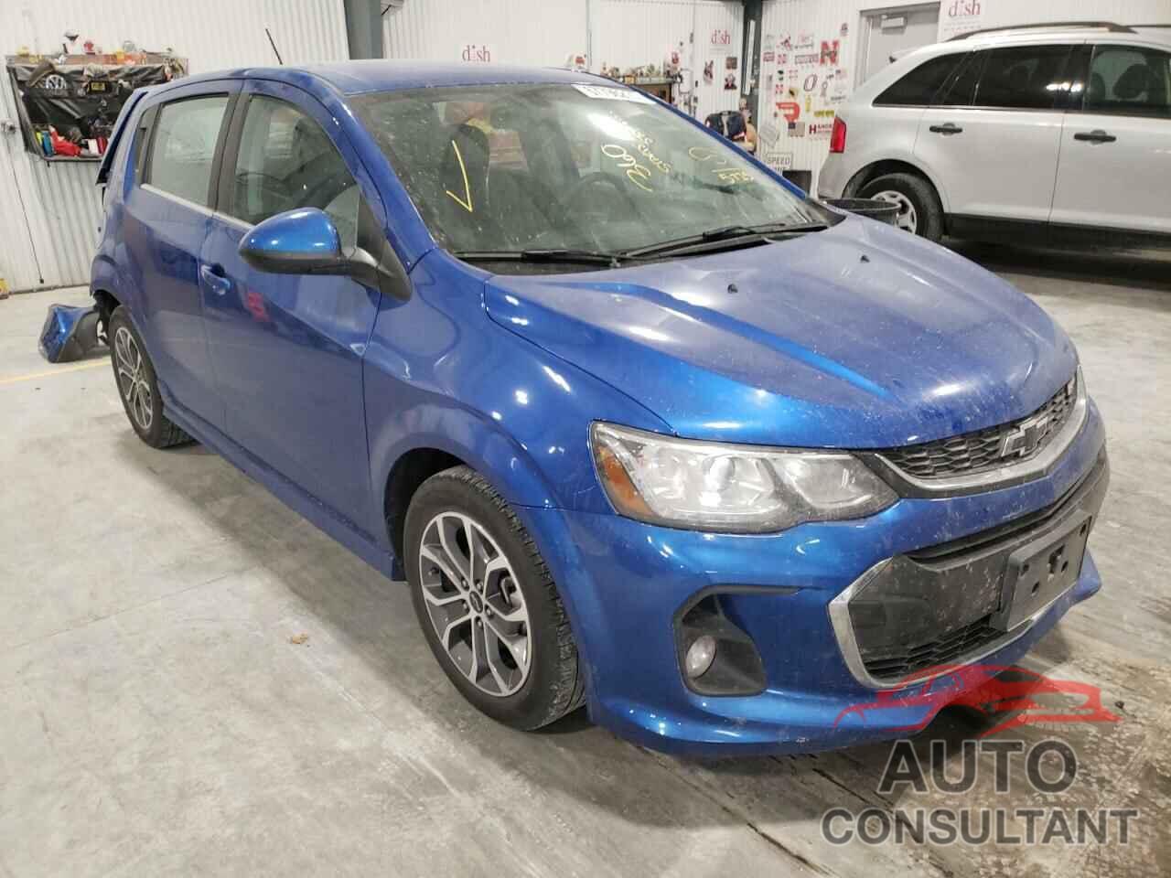 CHEVROLET SONIC 2018 - 1G1JD6SH1J4115725
