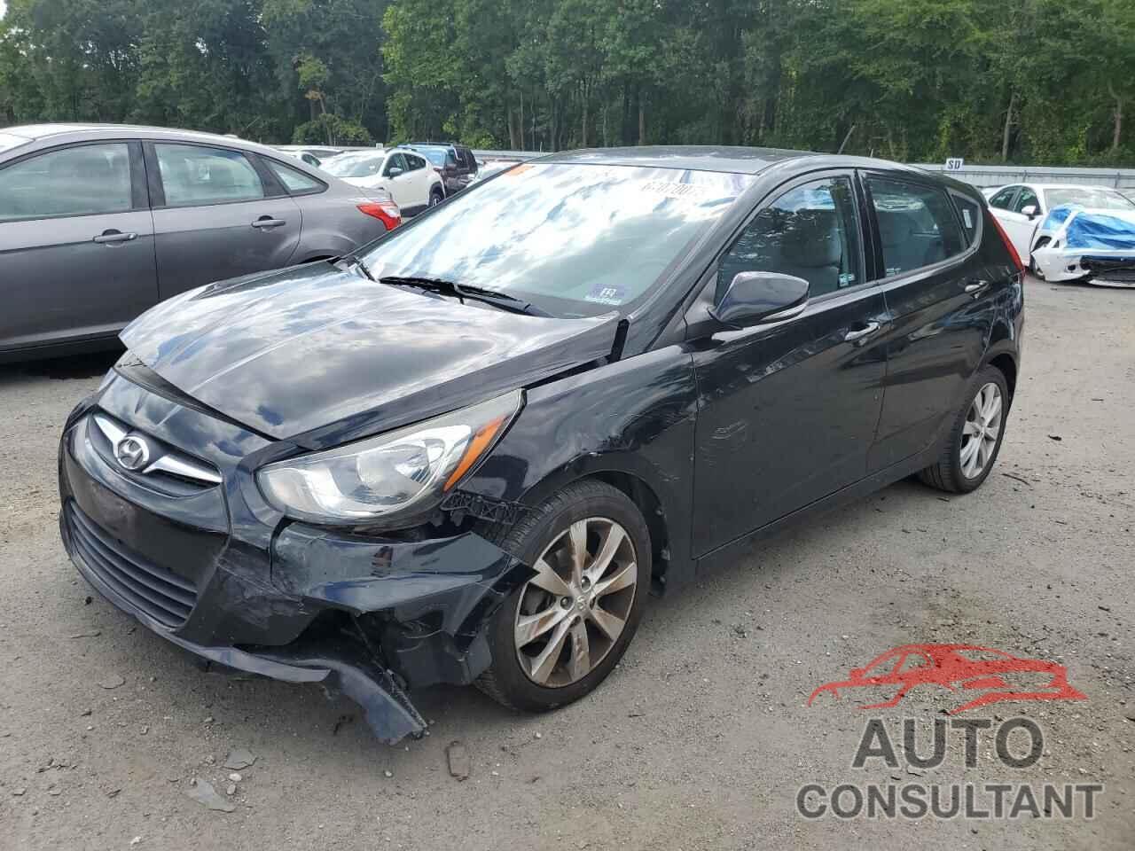 HYUNDAI ACCENT 2013 - KMHCU5AE2DU130994