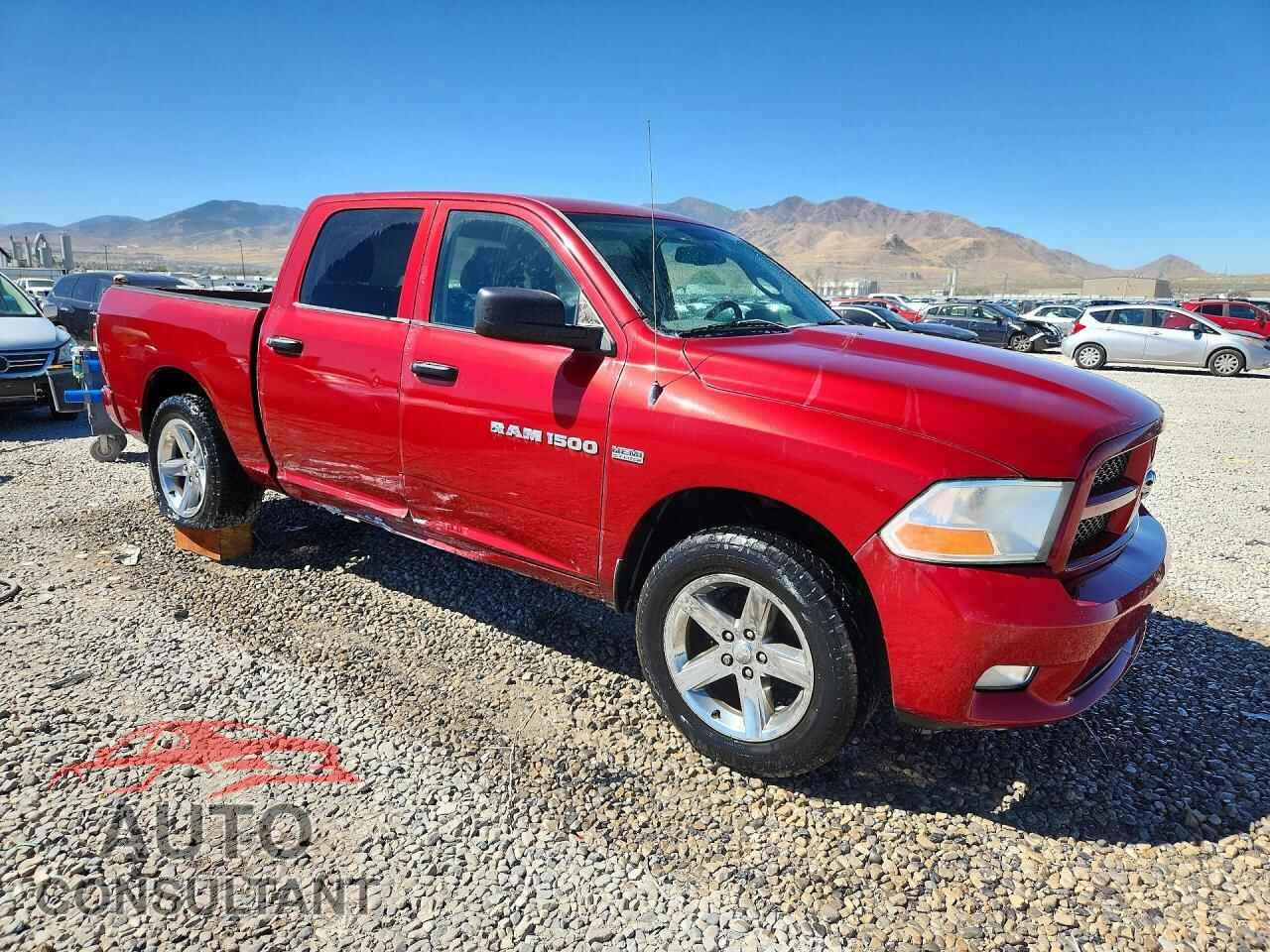 DODGE RAM 1500 2012 - 1C6RD7KT8CS142575