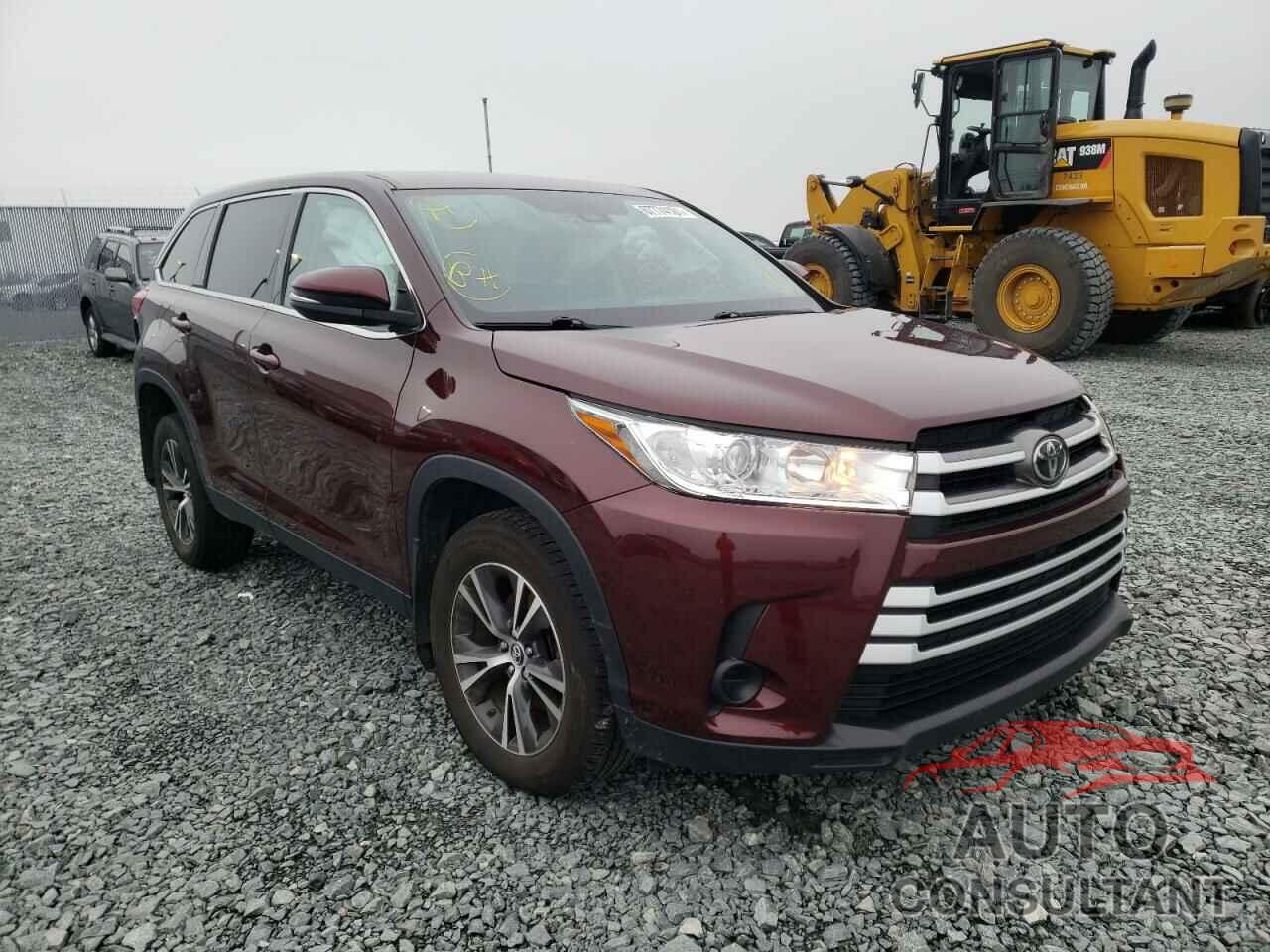 TOYOTA HIGHLANDER 2019 - 5TDBZRFH3KS700675