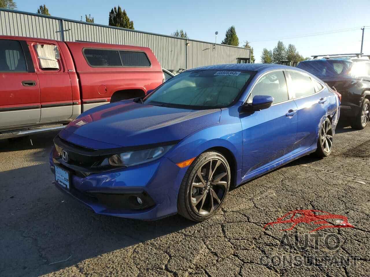 HONDA CIVIC 2021 - 2HGFC2F82MH537840