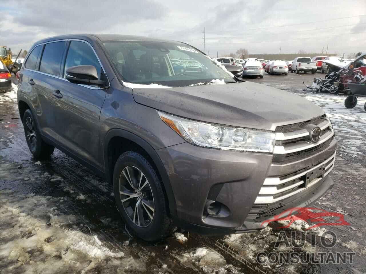 TOYOTA HIGHLANDER 2019 - 5TDZZRFH4KS312594