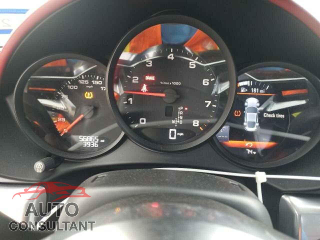 PORSCHE CAYMAN 2017 - WP0AA2A81HK270176