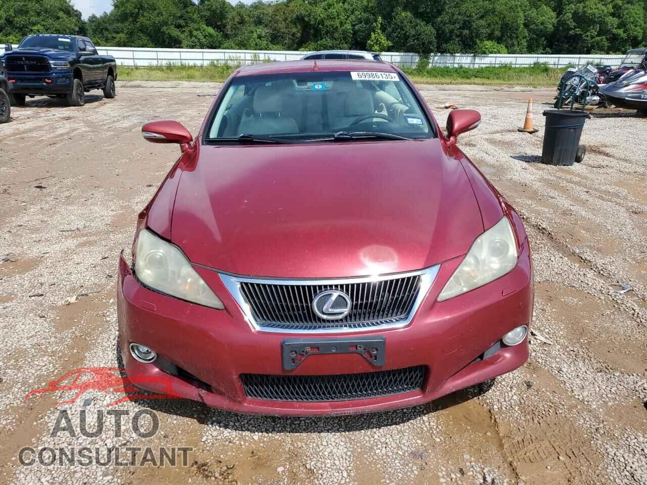 LEXUS IS 2010 - JTHFF2C26A2505126