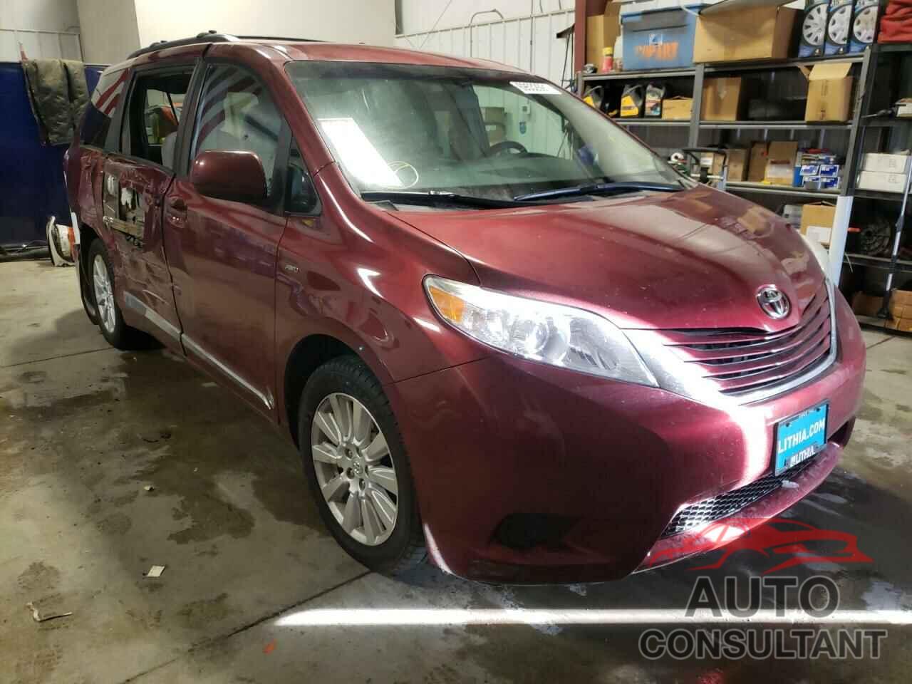 TOYOTA SIENNA 2017 - 5TDJZ3DC7HS148963