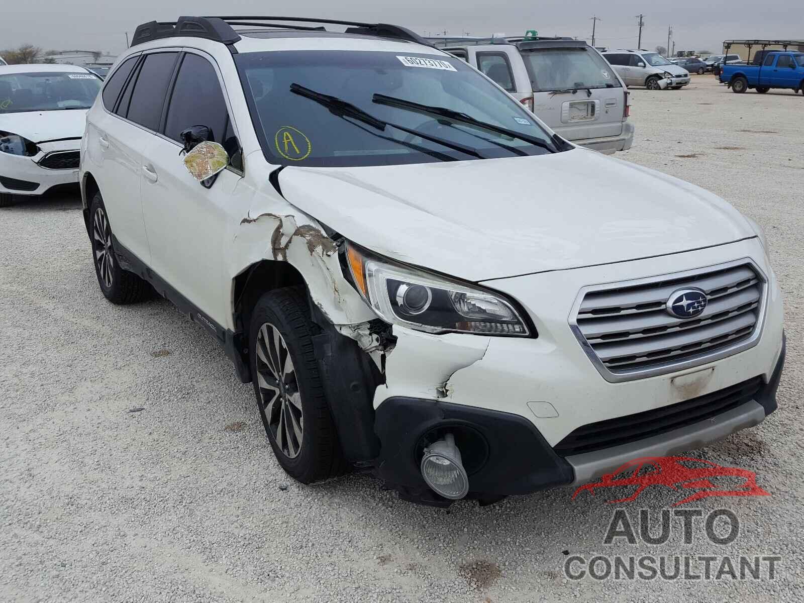 SUBARU OUTBACK 2016 - 4S4BSBLC9G3228281