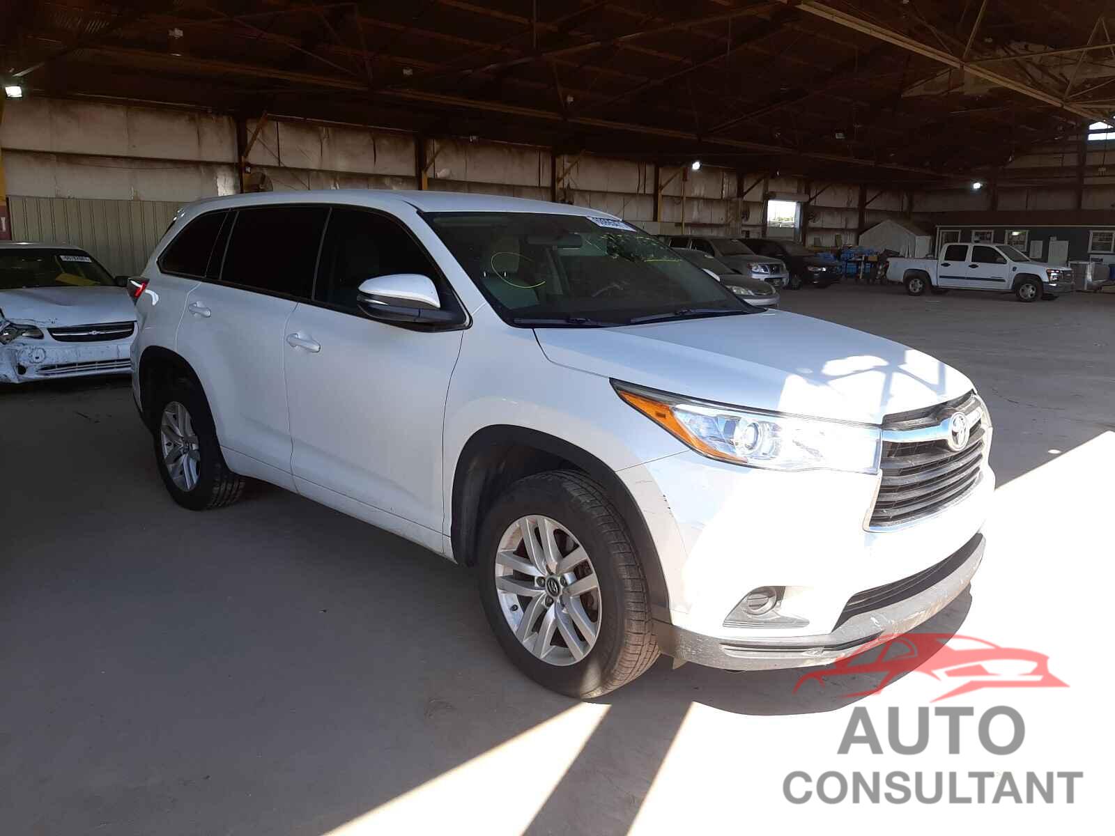 TOYOTA HIGHLANDER 2016 - 5TDZKRFH8GS178488