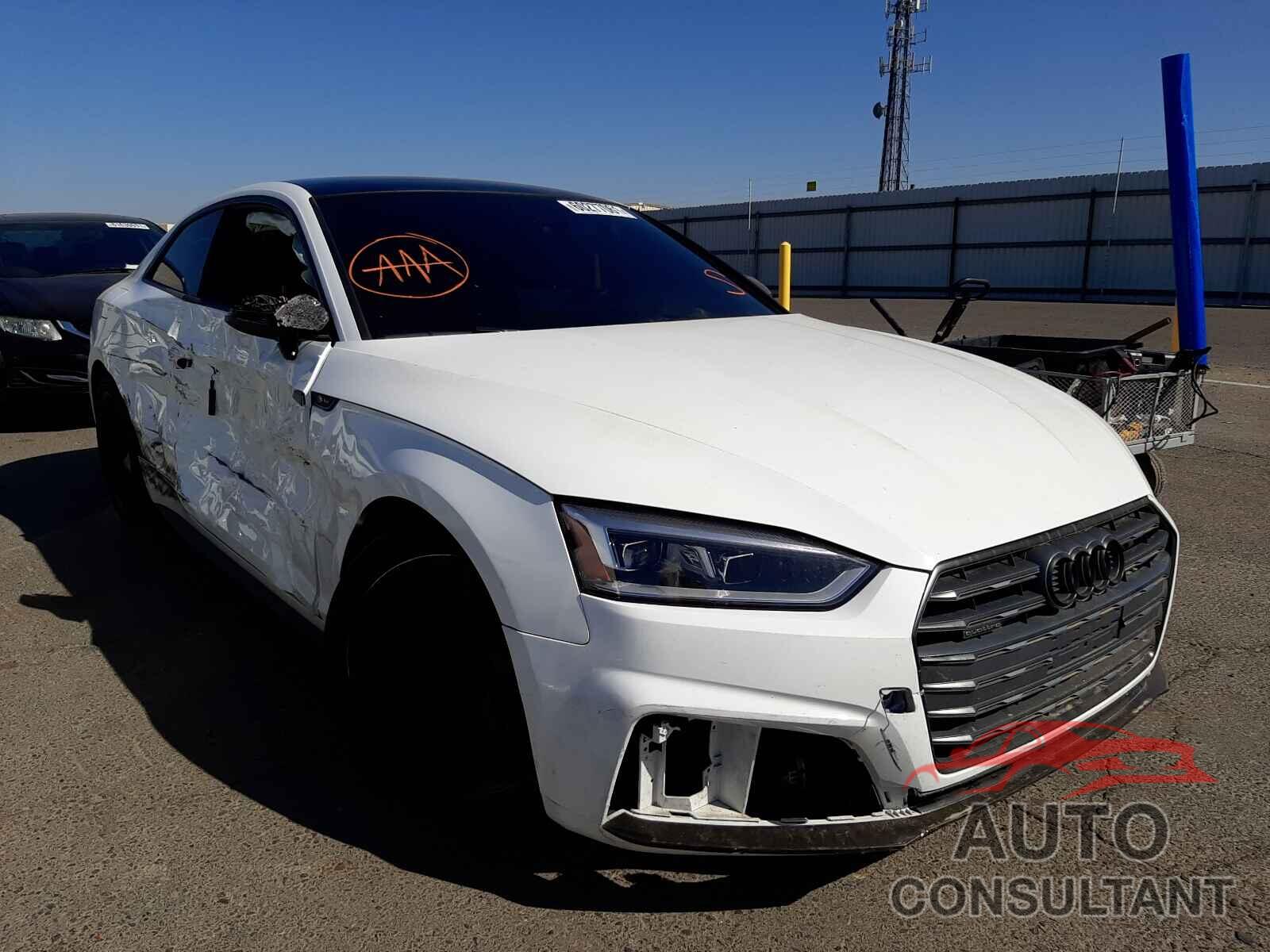 AUDI A5 2019 - WAUSNAF58KA038556