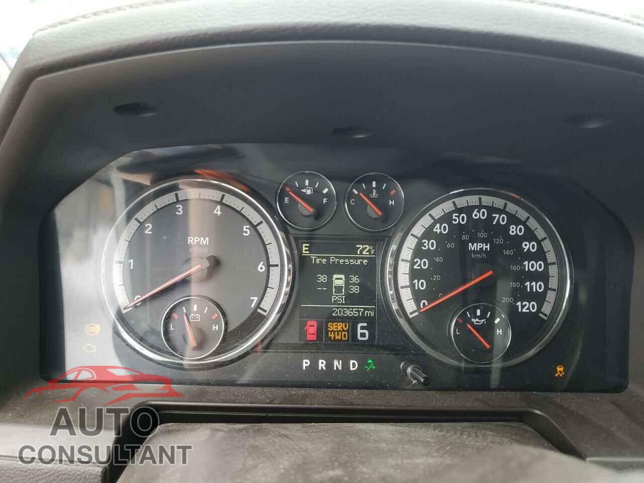 DODGE RAM 1500 2012 - 1C6RD7NT0CS146177