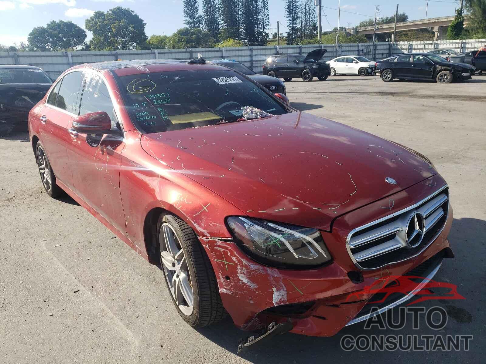 MERCEDES-BENZ E-CLASS 2017 - WDDZF4JB9HA177445