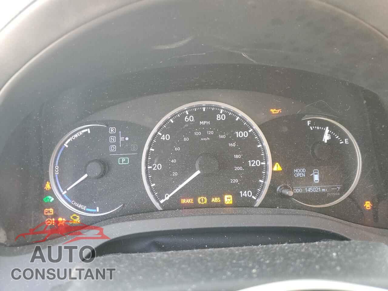 LEXUS CT 200 2012 - JTHKD5BH2C2075285