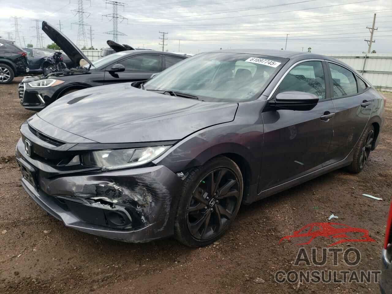 HONDA CIVIC 2020 - 2HGFC2F84LH589789