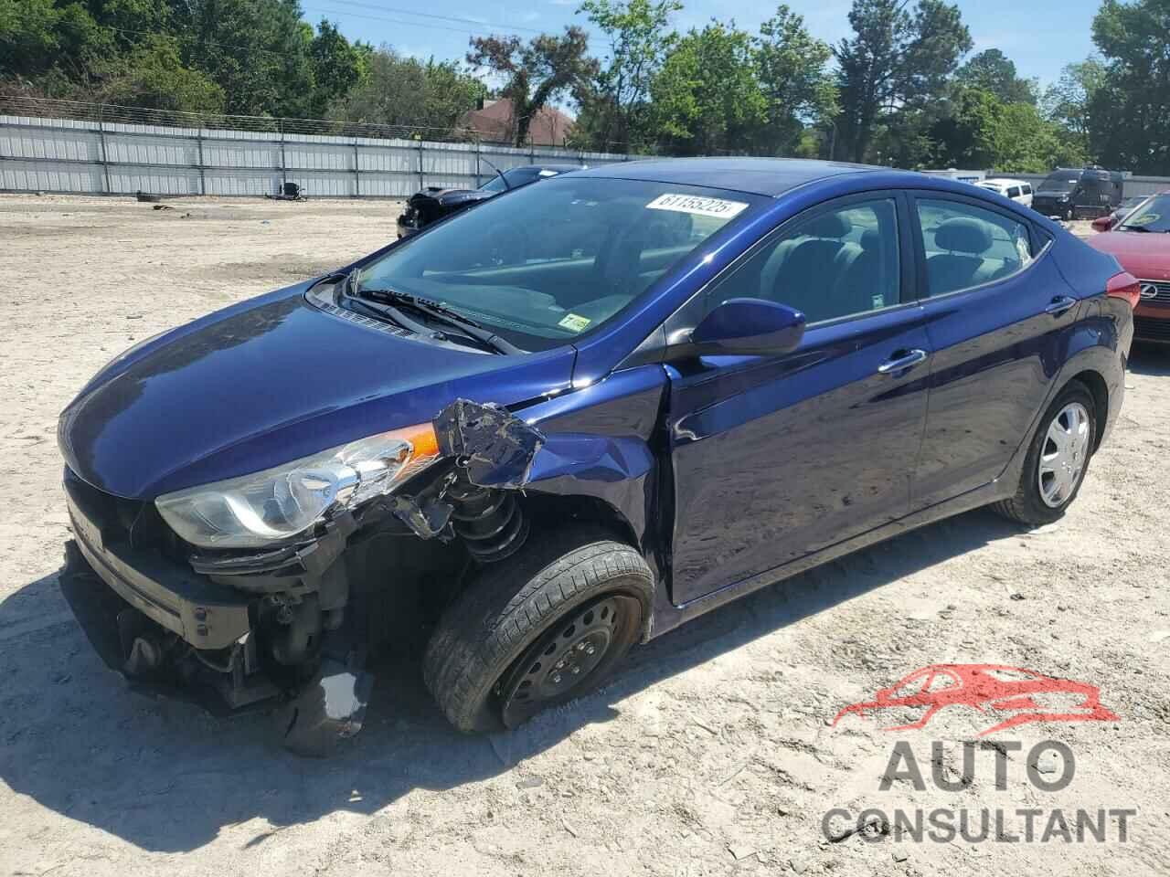 HYUNDAI ELANTRA 2012 - 5NPDH4AE9CH090607