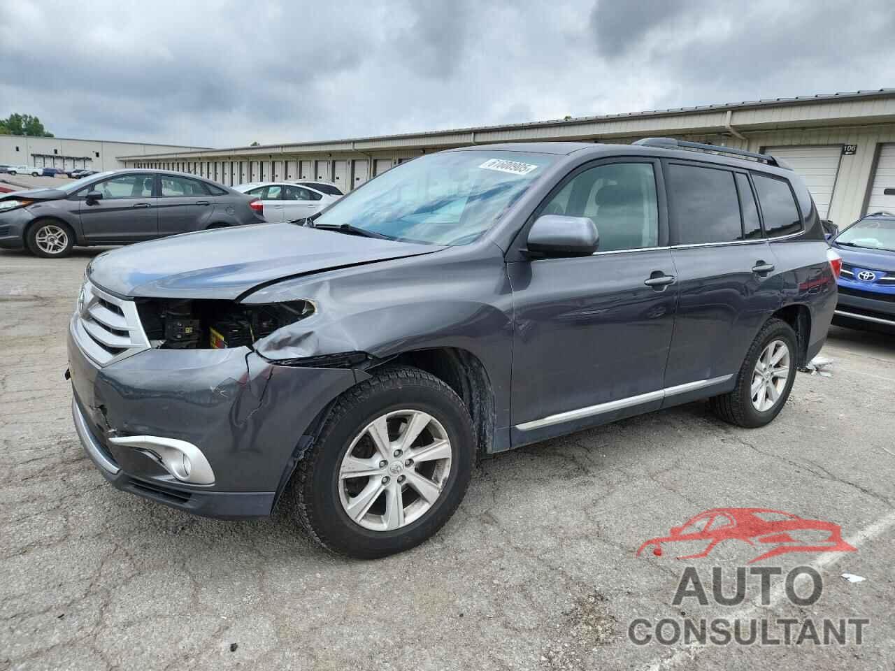 TOYOTA HIGHLANDER 2012 - 5TDBK3EH7CS117238
