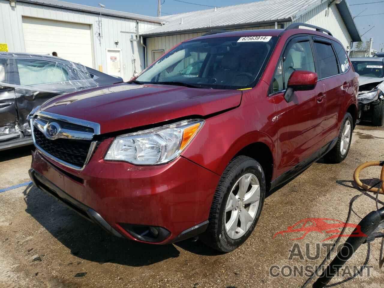 SUBARU FORESTER 2016 - JF2SJARCXGH428292