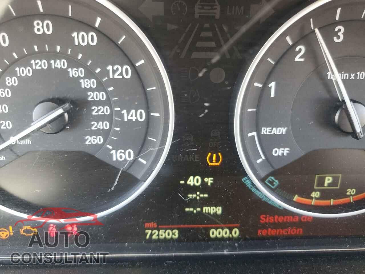 BMW 3 SERIES 2013 - WBA3C1C56DF439608