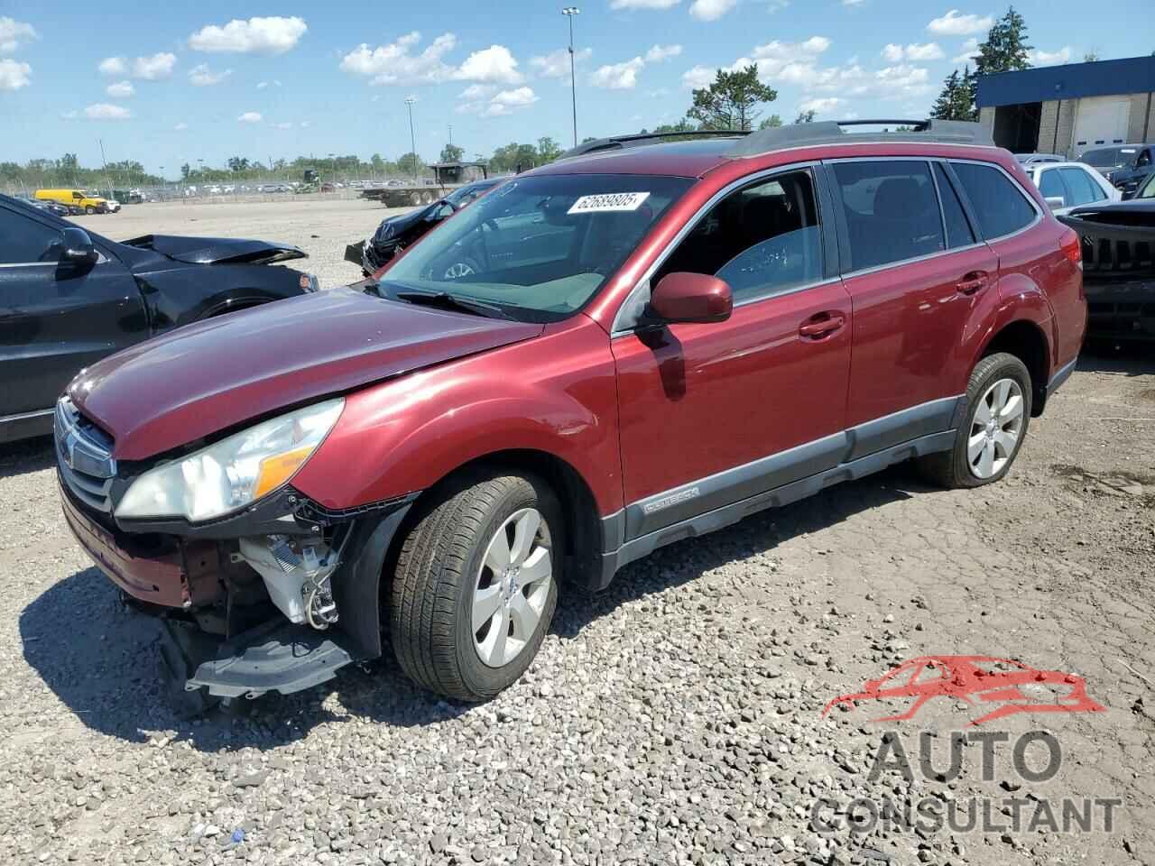 SUBARU OUTBACK 2012 - 4S4BREKC6C2257316