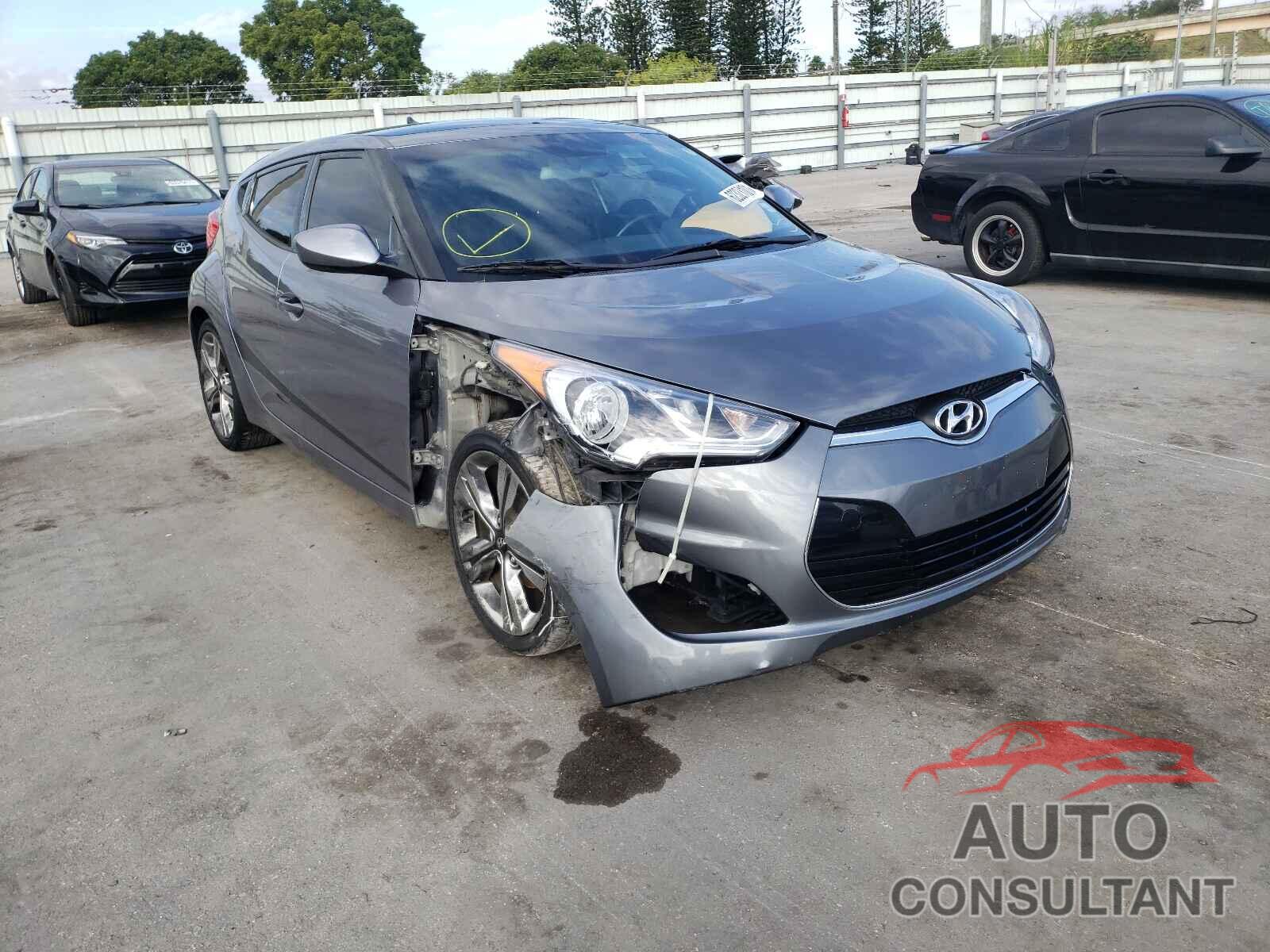 HYUNDAI VELOSTER 2017 - KMHTC6AD3HU323323