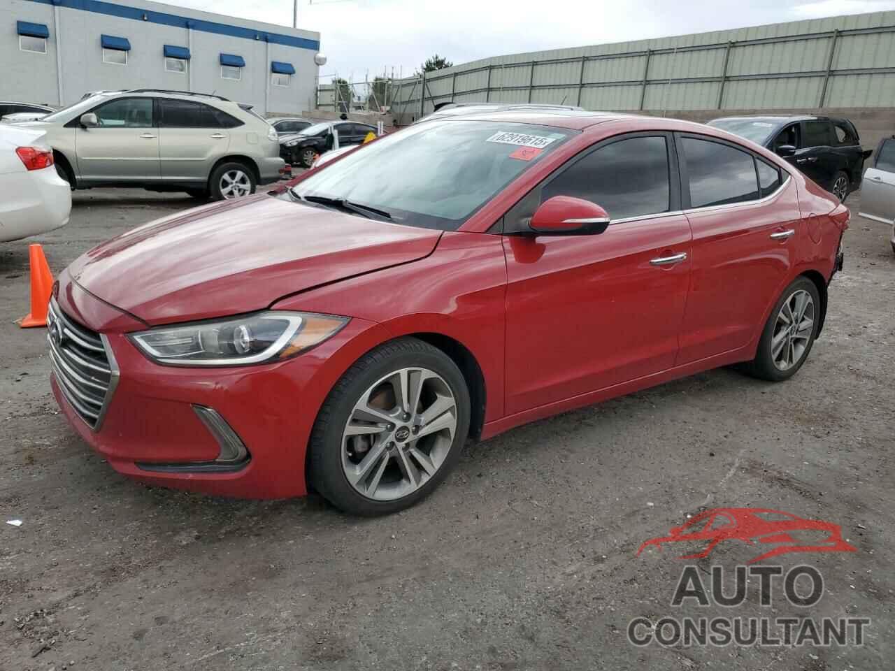 HYUNDAI ELANTRA 2017 - KMHD84LF4HU127495
