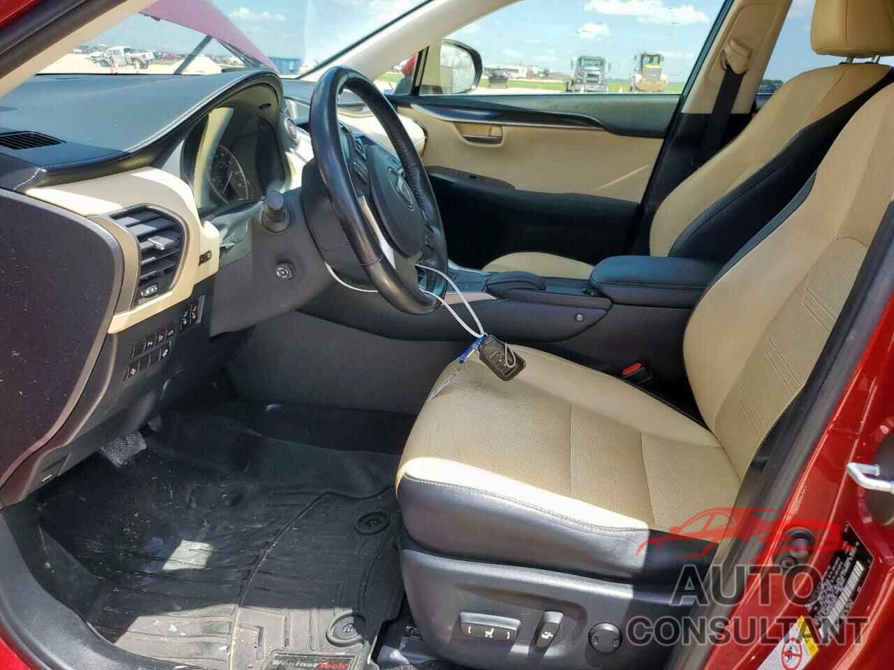 LEXUS NX 2016 - JTJYARBZ0G2038971