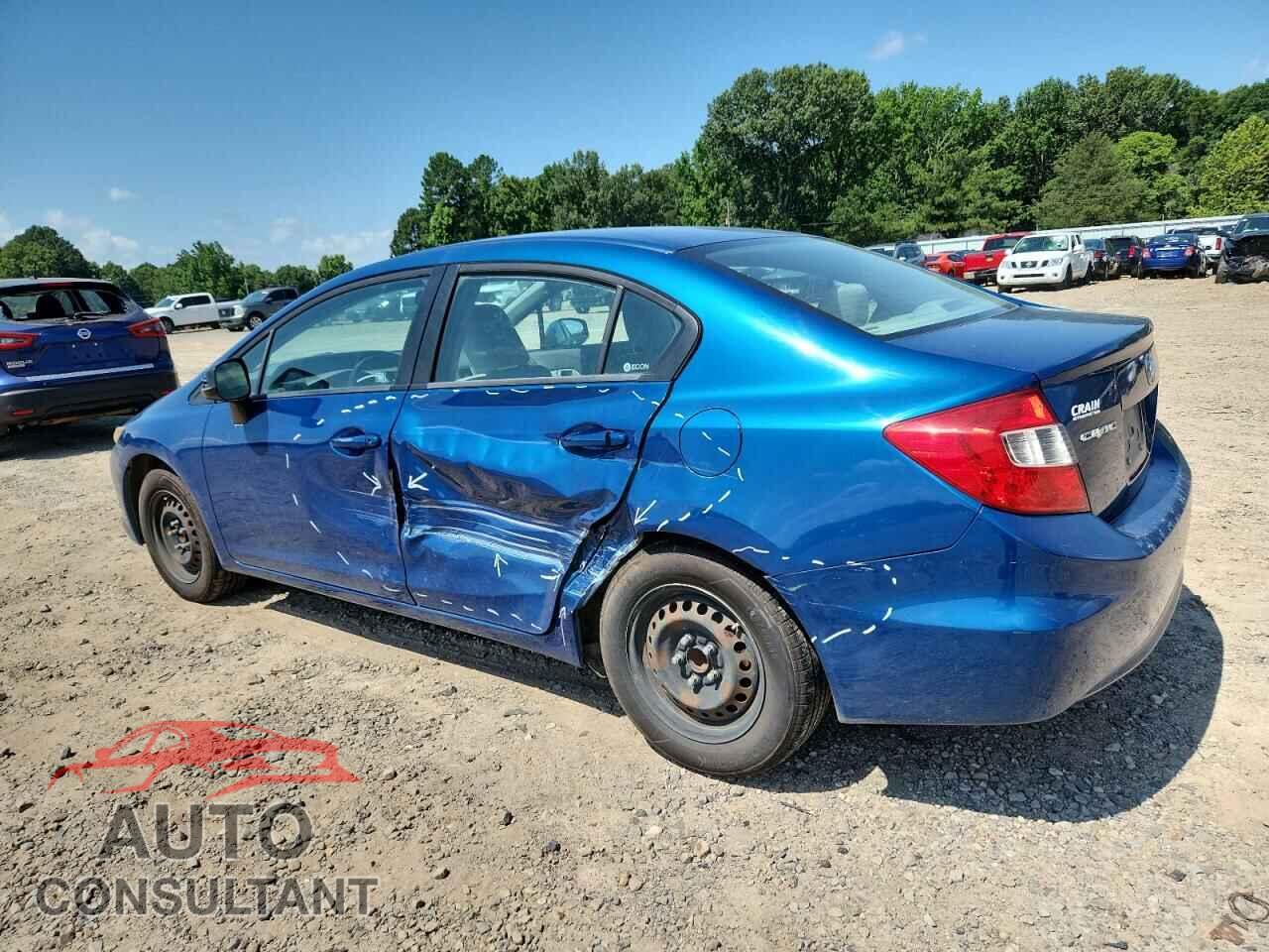 HONDA CIVIC 2012 - 19XFB2F56CE043112