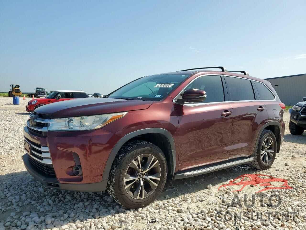 TOYOTA HIGHLANDER 2017 - 5TDZZRFH8HS206724