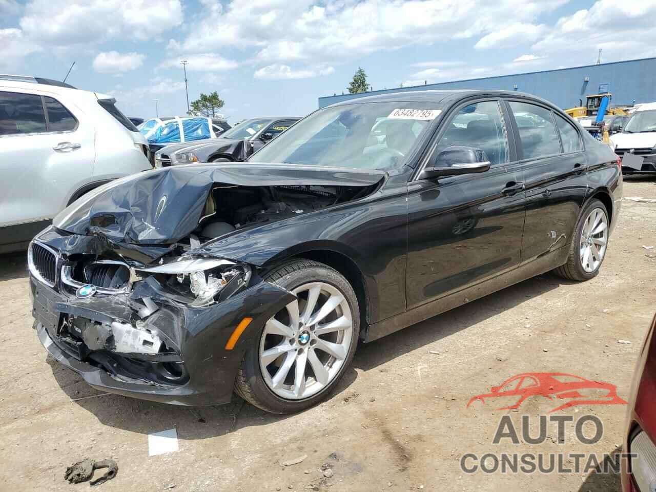BMW 3 SERIES 2017 - WBA8E5G37HNU43470