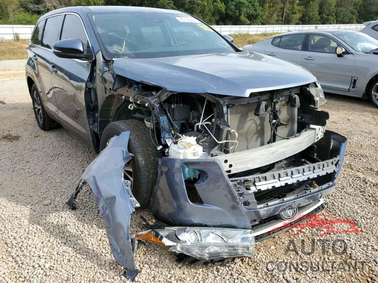 TOYOTA HIGHLANDER 2019 - 5TDZZRFH4KS358281